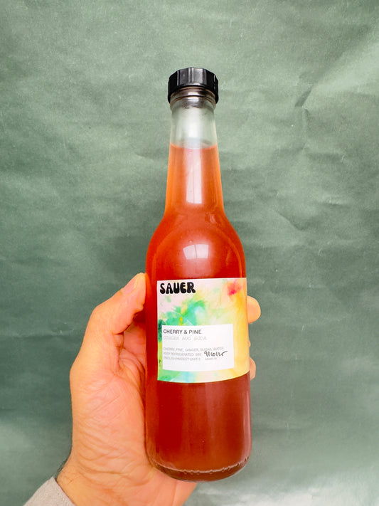 CHERRY & PINE (ginger bug soda)