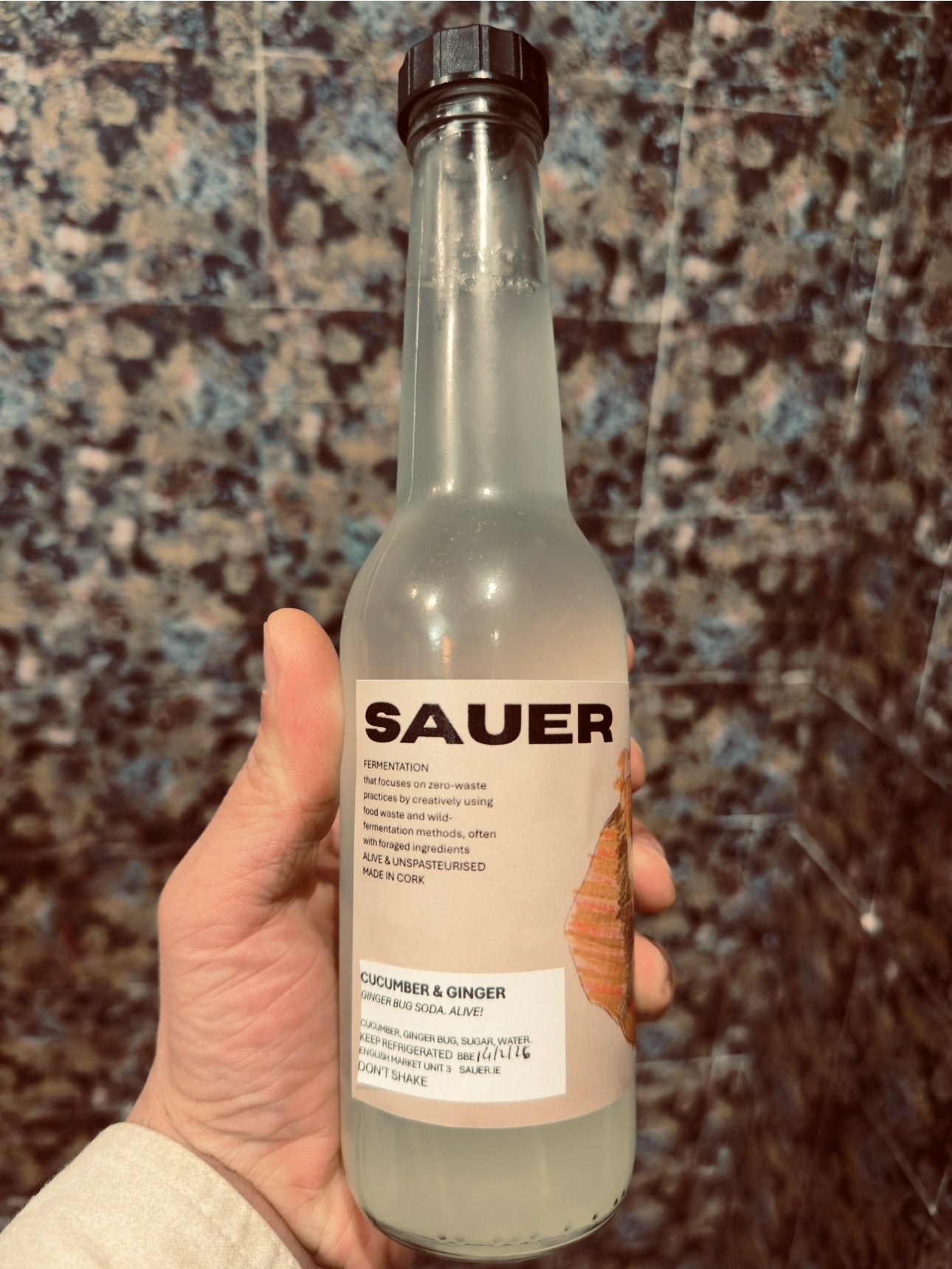 CUCUMBER & GINGER (Ginger Bug Soda)